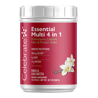 Essential Multi 4 i 1 Multivitamin med kalcium + protein, pulver