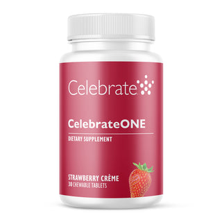 CelebrateONE Kerran päivässä nautittava Bariatric Multivitamin ilman rautaa, pureskeltava