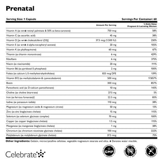 Bariatric Prenatal Vitamin med järn, kapslar