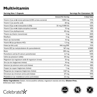 Bariatrisk multivitamin, järnfri 