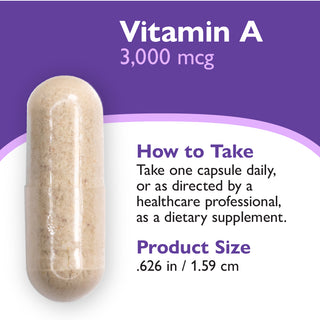 A-vitamiini 3.000mcg (10.000 IU), kapselit