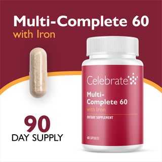 Multi-Complete 60 Bariatric Multivitamiini rautaa, kapselit, kapselit