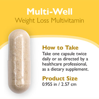 Multi-Well Painonpudotus Multivitamiini, Kapselit 