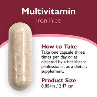Bariatric Multivitamiini ilman rautaa, kapselit