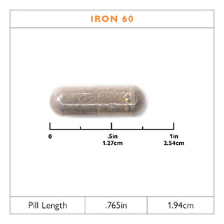 Järn 60 mg + Vitamin C kapslar 